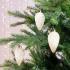Χριστουγεννιάτικα στολίδια κουκουνάρια, λευκό, σετ 6 τμχ. - KAEMINGK, 028594 - 1