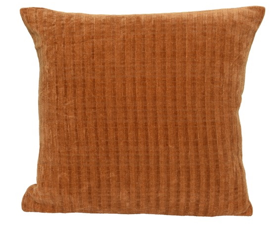 Διακοσμητικό μαξιλάρι, πορτοκαλί, πολυστέρας, 45Χ45Χ7cm - KAEMINGK, 614318,