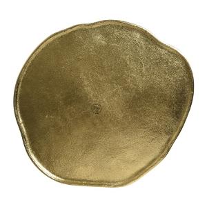 Πιατέλα αλουμινίου, χρυσό, 40Χ36cm - 607755 - 18126