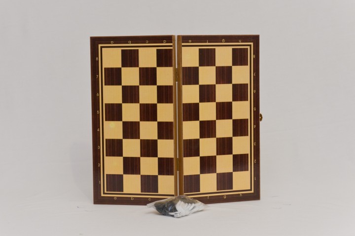 Ξύλινο τάβλι/σκάκι, διάσταση μεσαία 38Χ19Χ6cm