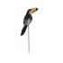 Εξωτικό πτηνό Toucan διακοσμητικό 12 εκατοστά σε 2 σχέδια 12 cm - 0
