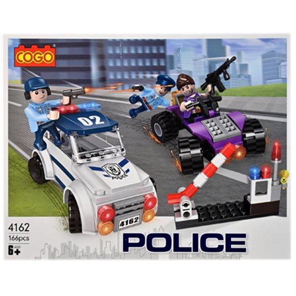 COGO Αστυνομικό όχημα, τμχ. 166, ηλικία 6+, 4162