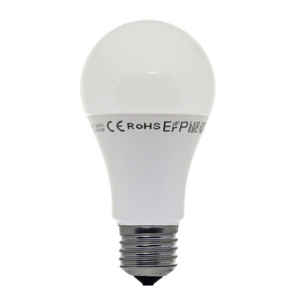Λάμπα LED οικονομίας ψυχρό φως 8W / E27 6500K