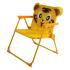 Σετ τραπεζάκι, ομπρέλα, καρεκλάκια, παιδικό, για κήπο ή παραλία, κίτρινο - τιγράκι, από πλαστικό και μέταλλο - SC-008 - 1