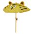 Σετ τραπεζάκι, ομπρέλα, καρεκλάκια, παιδικό, για κήπο ή παραλία, κίτρινο - τιγράκι, από πλαστικό και μέταλλο - SC-008 - 3