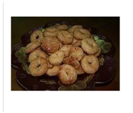 RECIPE FOR ALMOND COOKIES