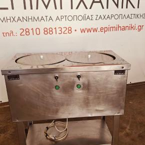 ΔΙΠΛΗ ΑΝΟΞΕΙΔΩΤΗ ΚΑΤΑΣΚΕΥΗ BAIN MARIE