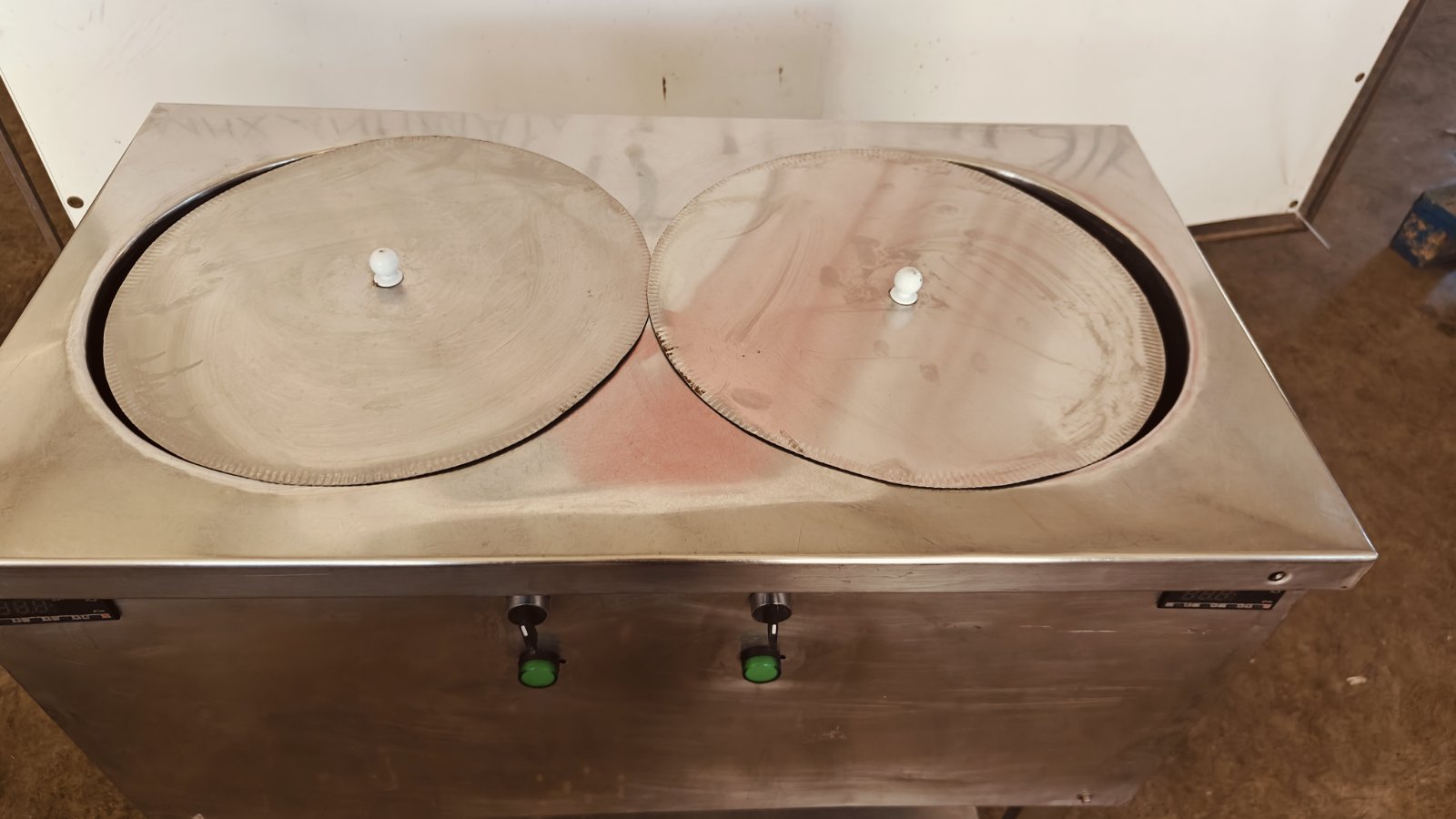 ΔΙΠΛΗ ΑΝΟΞΕΙΔΩΤΗ ΚΑΤΑΣΚΕΥΗ BAIN MARIE