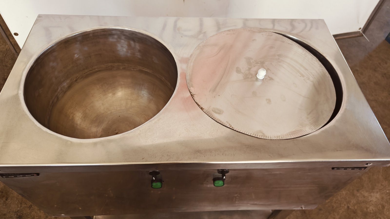 ΔΙΠΛΗ ΑΝΟΞΕΙΔΩΤΗ ΚΑΤΑΣΚΕΥΗ BAIN MARIE