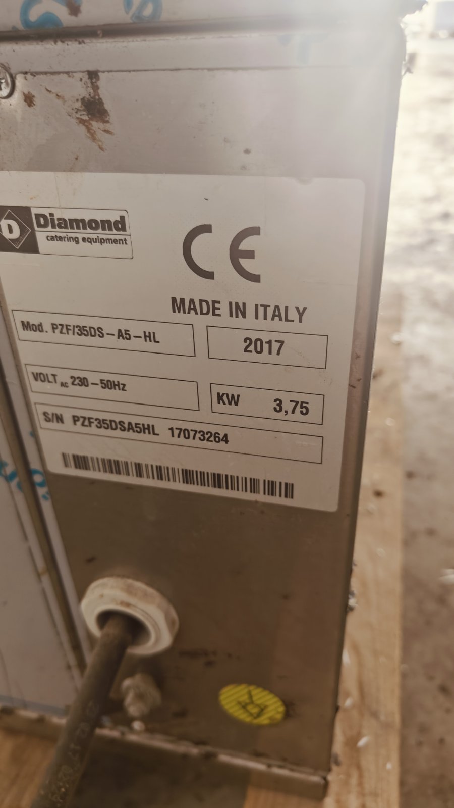 DIAMOND PIZZA DOUGH PRESS