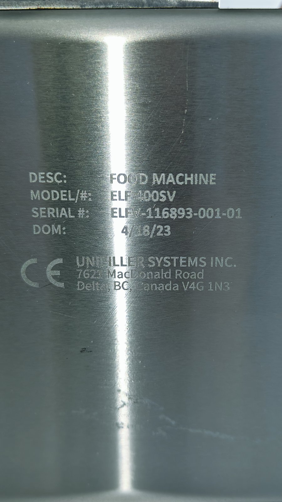 ΓΕΜΙΣΤΙΚΟ ΔΟΣΟΜΕΤΡΙΚΟ UNIFILLER ELF 400 SV