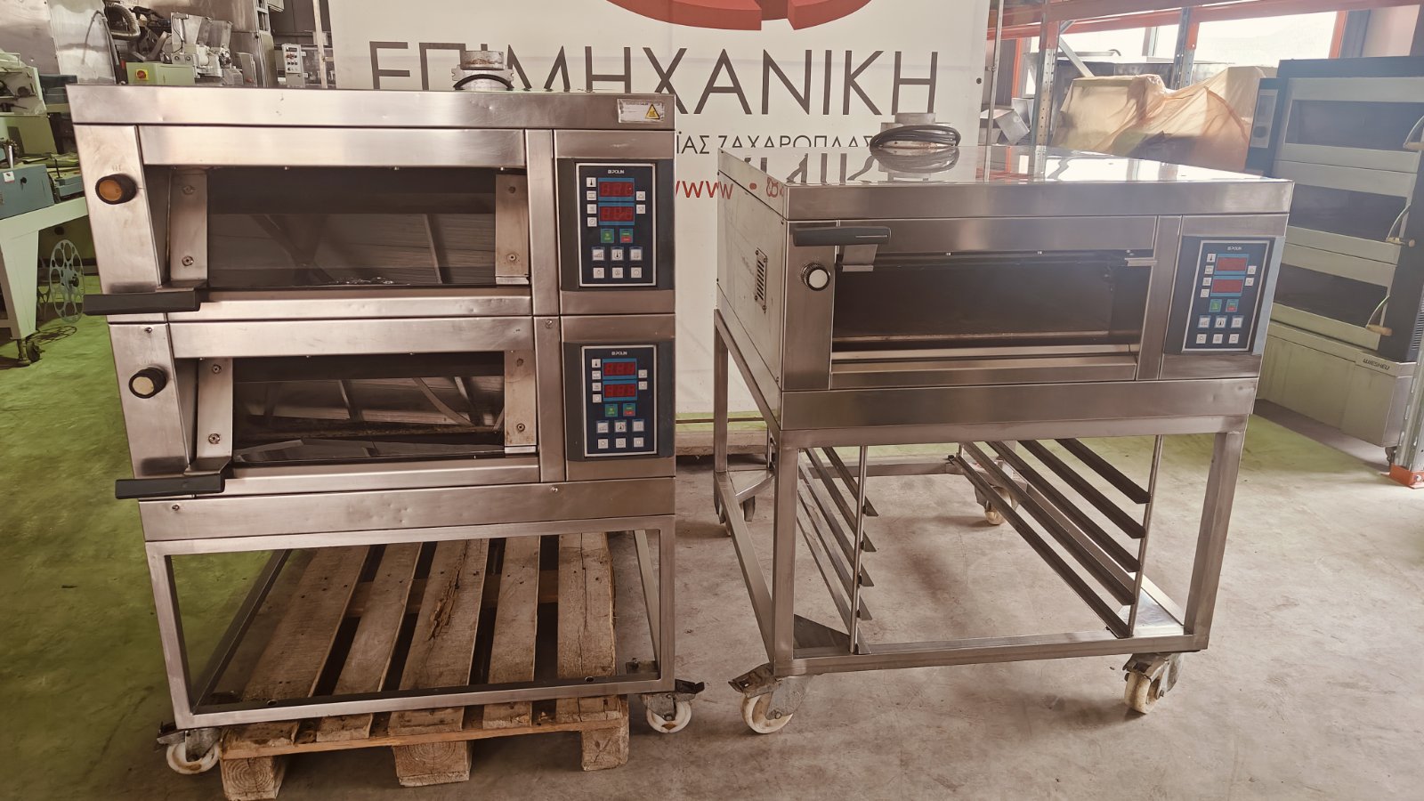 ΦΟΥΡΝΟΙ ΗΛΕΚΤΡΙΚΟΙ ΤΑΜΠΑΝΩΤΟΙ POLIN