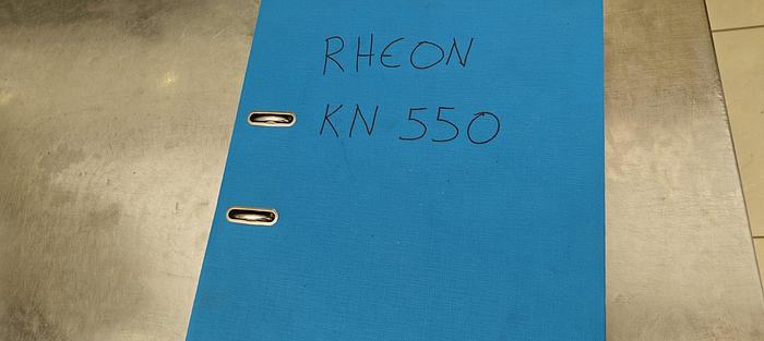 DOUGH CONFIGURATION MACHINE RHEON KN 550