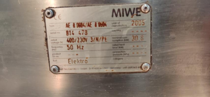 MIWE ELECTRIC CONVECTION OVEN