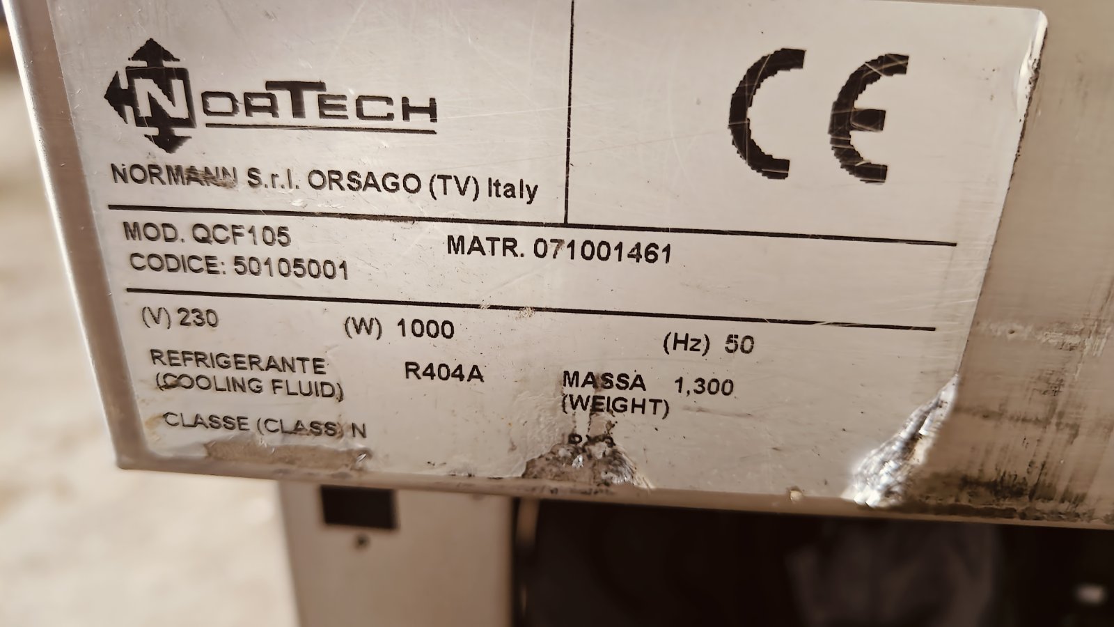 NORTECH SHOCK FREEZER