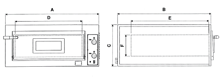 CAPLAIN ELECTRICAL PIZZA OVEN