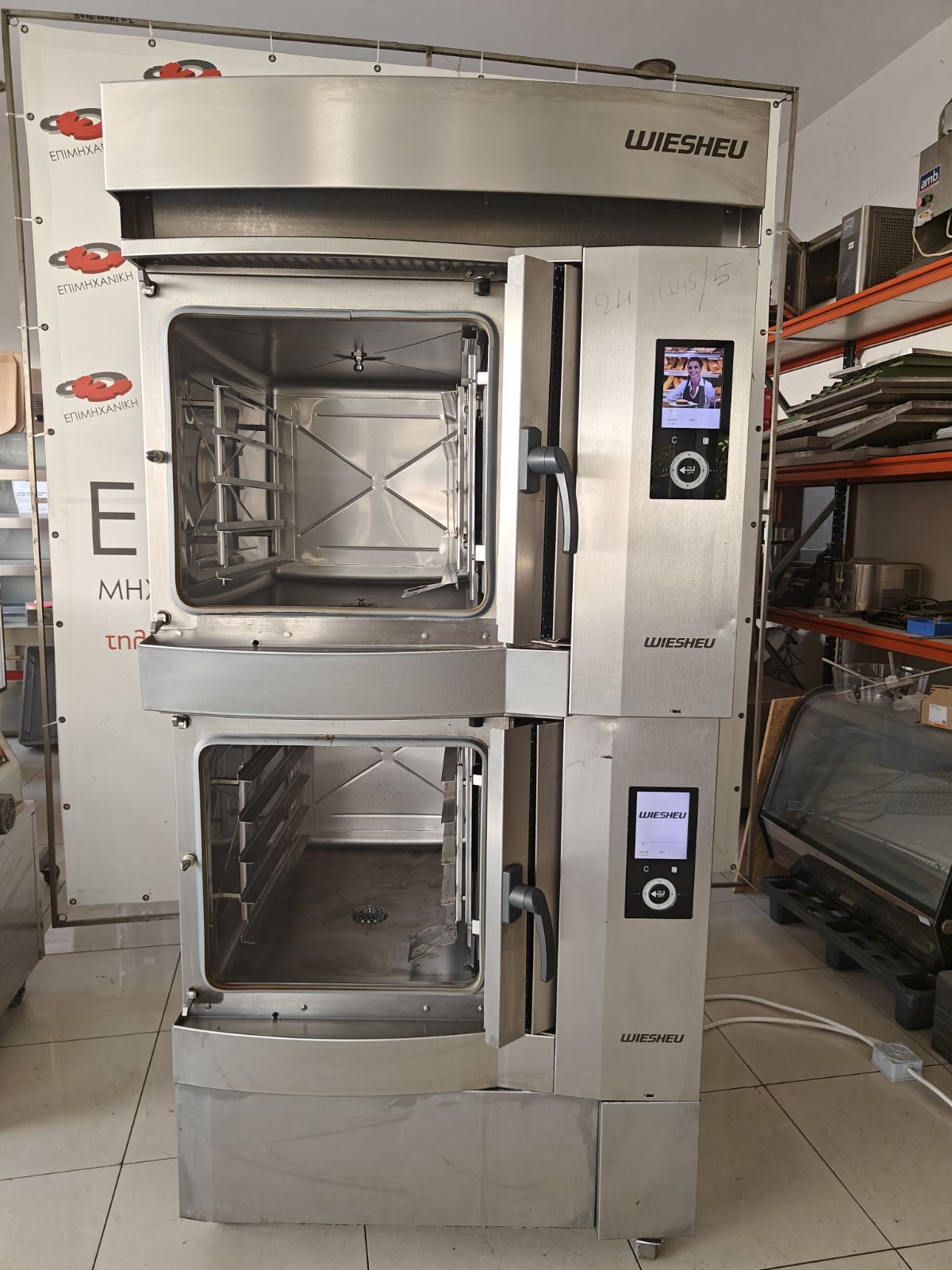 WIESHEU DOUBLE CONVECTION ELECTRIC OVEN