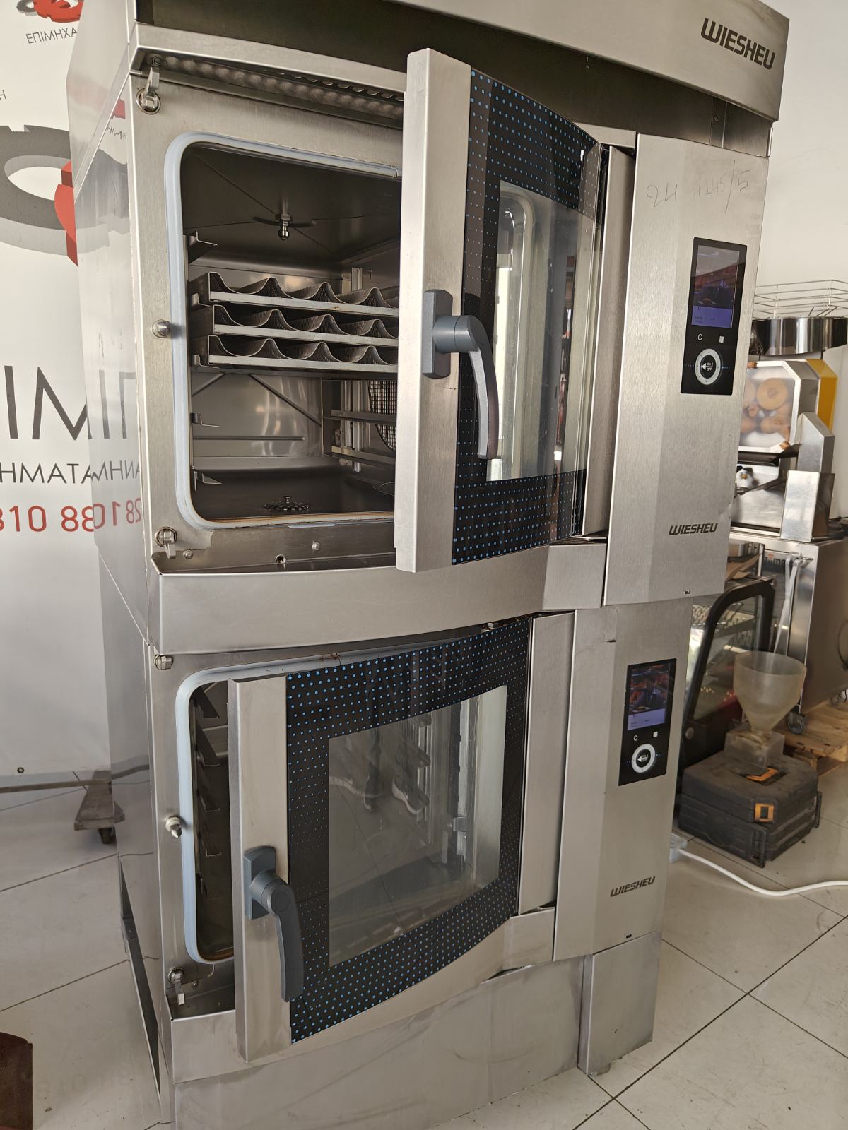 WIESHEU DOUBLE CONVECTION ELECTRIC OVEN