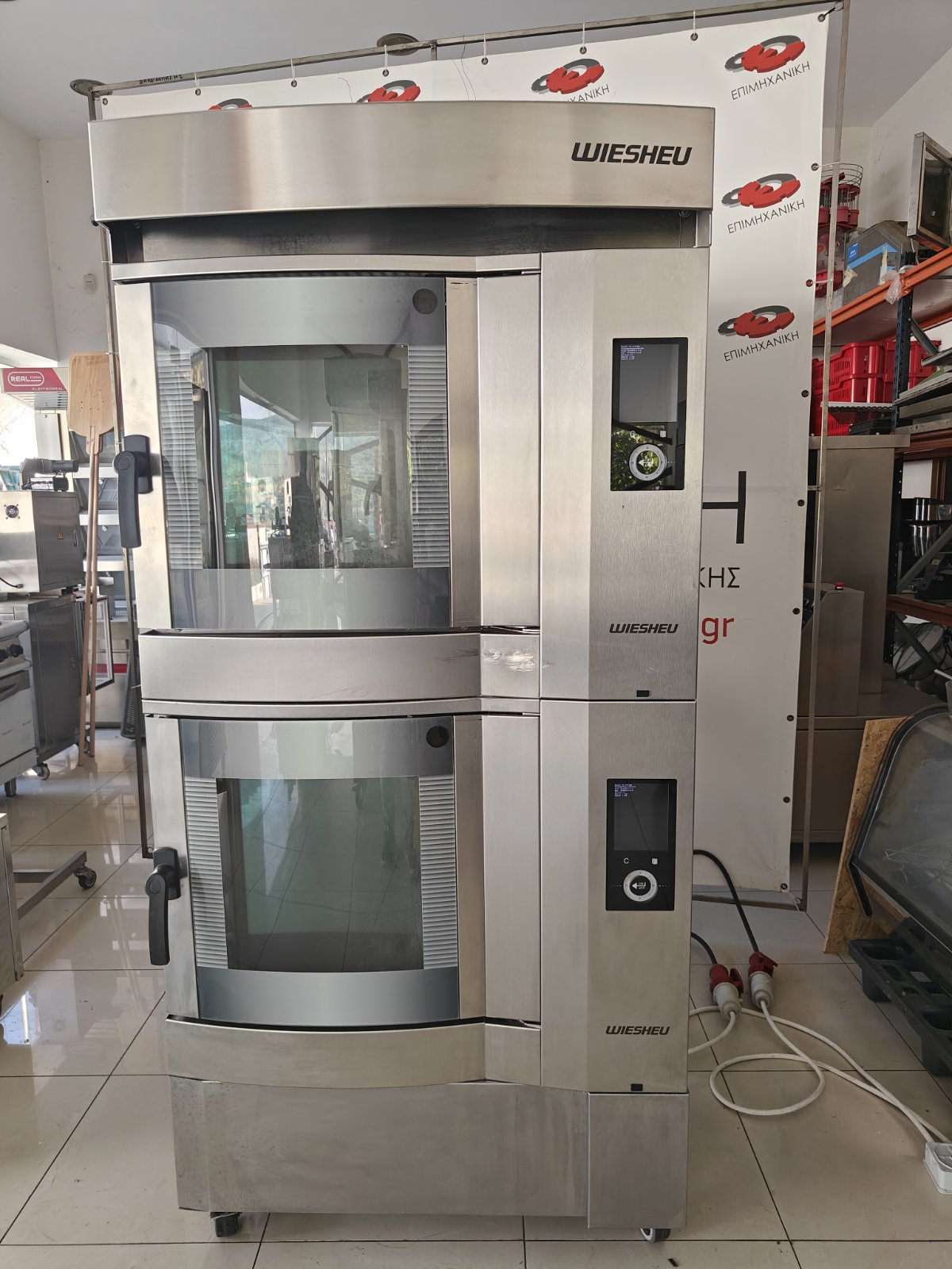 ΦΟΥΡΝΟΣ ΔΙΠΛΟΣ ΑΕΡΟΘΕΡΜΟΣ ΗΛΕΚΤΡΙΚΟΣ WIESHEU