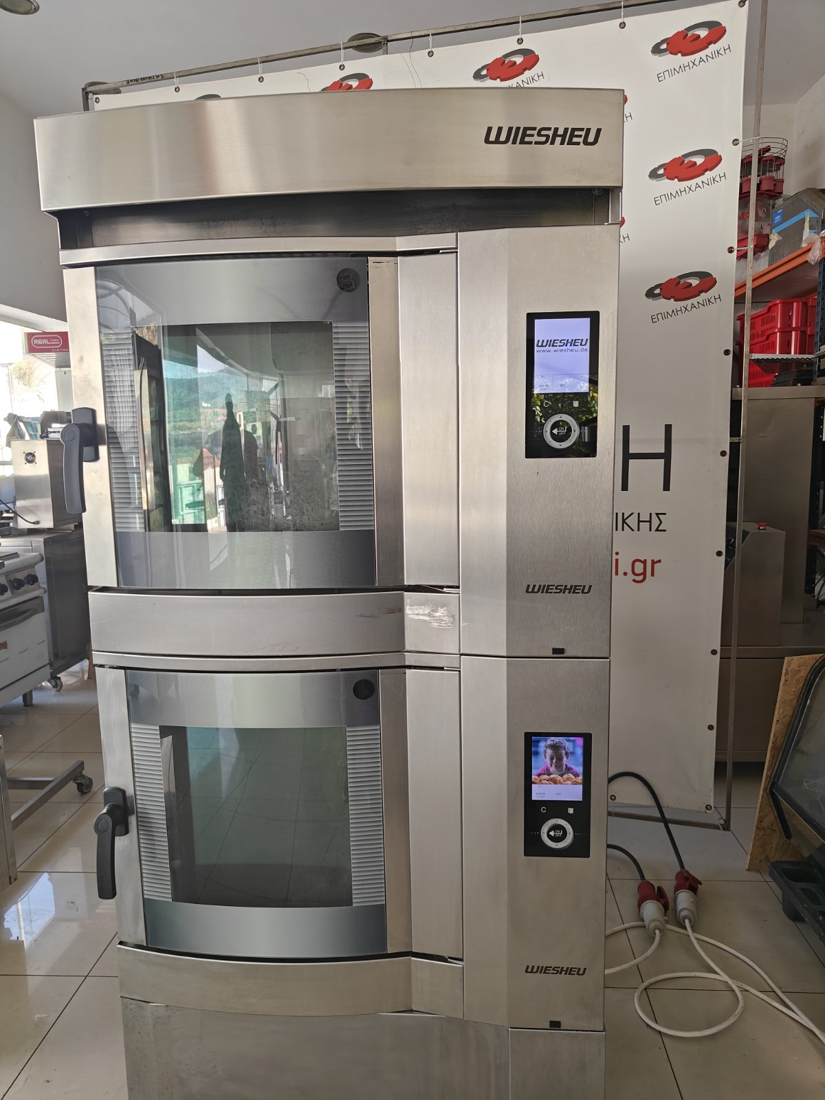 ΦΟΥΡΝΟΣ ΔΙΠΛΟΣ ΑΕΡΟΘΕΡΜΟΣ ΗΛΕΚΤΡΙΚΟΣ WIESHEU