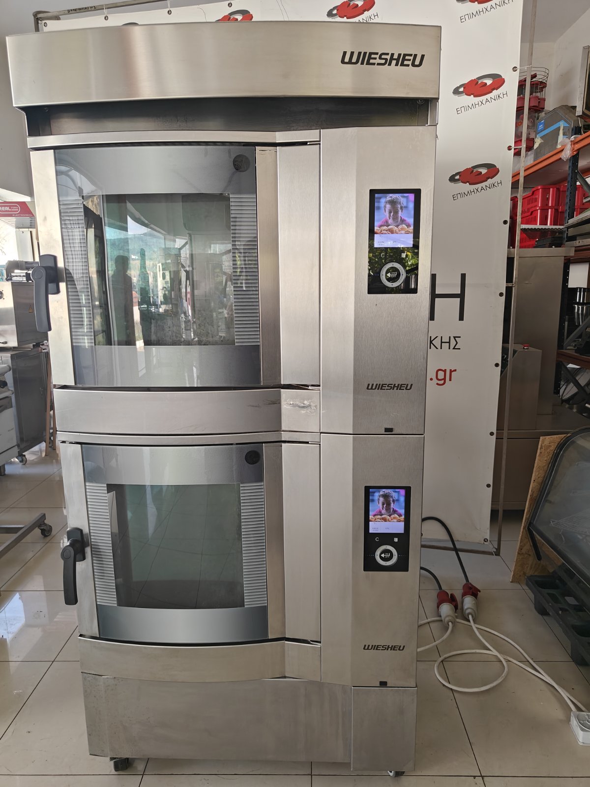 ΦΟΥΡΝΟΣ ΔΙΠΛΟΣ ΑΕΡΟΘΕΡΜΟΣ ΗΛΕΚΤΡΙΚΟΣ WIESHEU