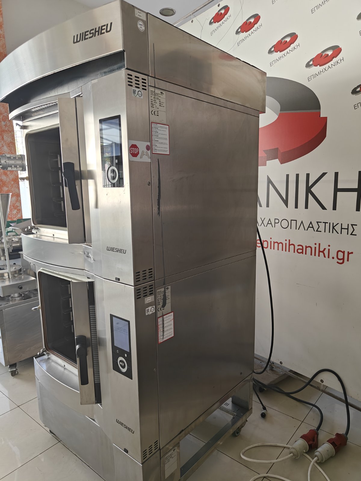 ΦΟΥΡΝΟΣ ΔΙΠΛΟΣ ΑΕΡΟΘΕΡΜΟΣ ΗΛΕΚΤΡΙΚΟΣ WIESHEU