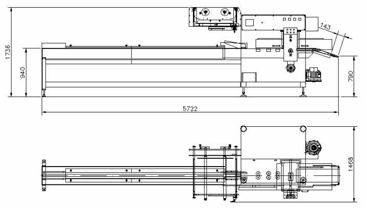 GASPARIN TOAST PACKAGING MACHINE