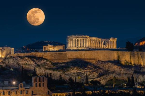 Acropolis of Athens and Parthenon