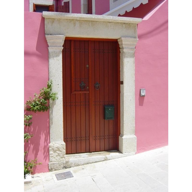 Παραδοσιακή πόρτα εισόδου Κ401_2