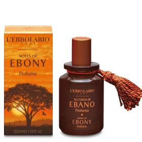 L'erbolario Notes of Ebony Perfume. H γοητεία του Εβένου. Το τέλειο άρωμα για κάθε άνδρα 50ml