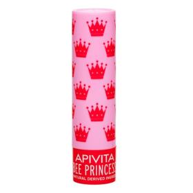 Apivita Περιποίηση Χειλιών με βερίκοκο & μέλι - BEE PRINCESS 4,4gr