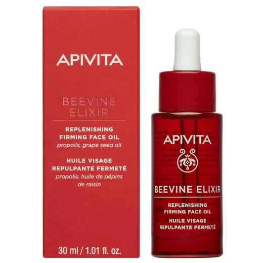 Apivita Beevine Elixir Replenishing Firming Face Oil Έλαιο Προσώπου για Αναζωογονημένη & Λαμπερή Όψη, 30ml.