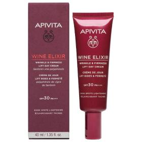 Apivita Wine Elixir Αντιρυτιδική Κρέμα Lifting για τα Μάτια & τα Χείλη, 15ml.