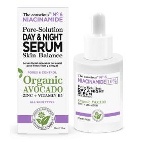 Biovene Barcelona Niacinamide Pore-Solution Day & Night Serum Organic Avocado 30ml.