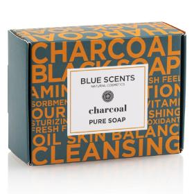 Blue Scents Σαπούνι πλακέ Charcoal, 135gr