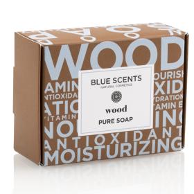 Blue Scents Σαπούνι Πλακέ Wood 135gr