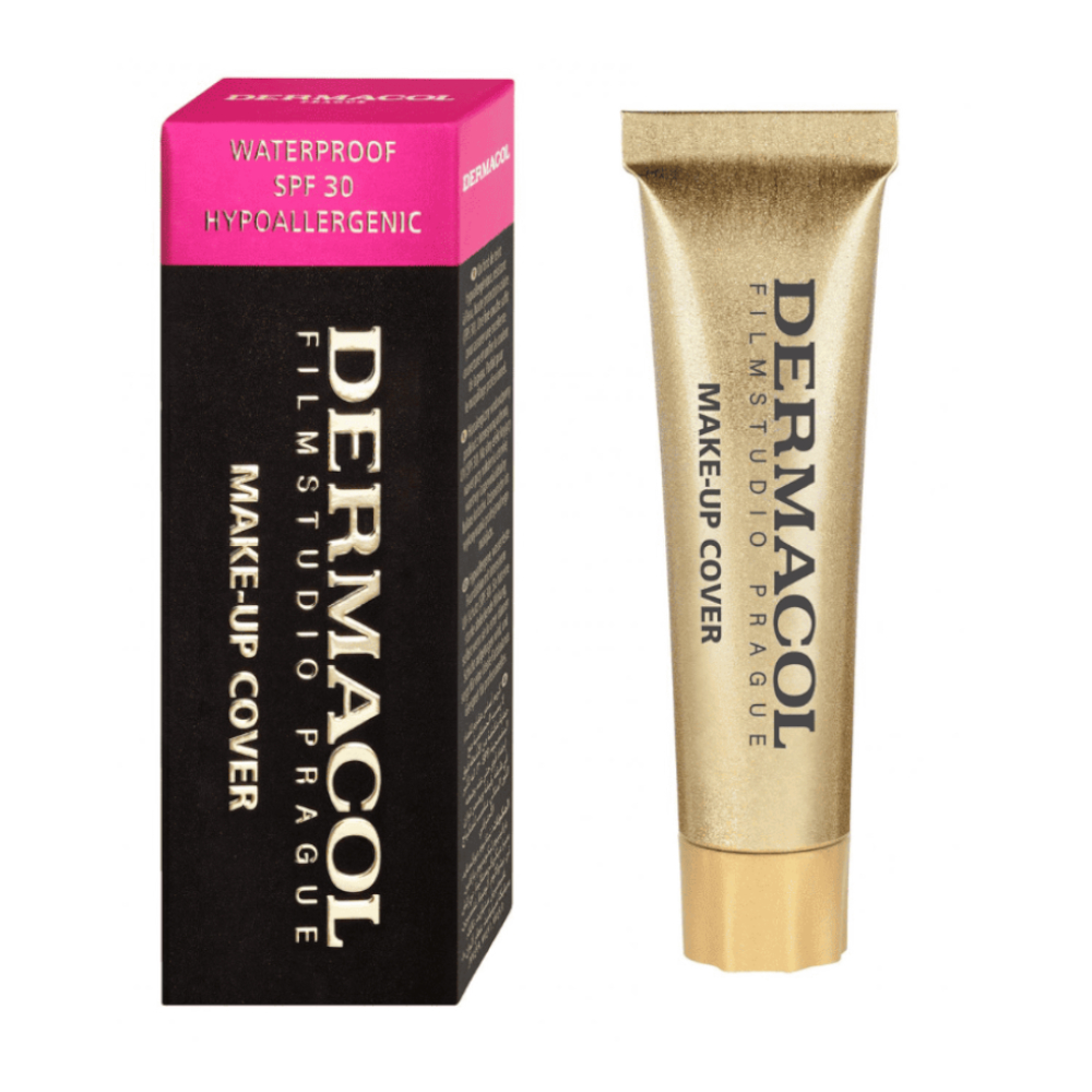 Dermacol Make Up Cover Legendary High Covering Make-up 218 - Medium Beige with Yellow Undertone 30g.