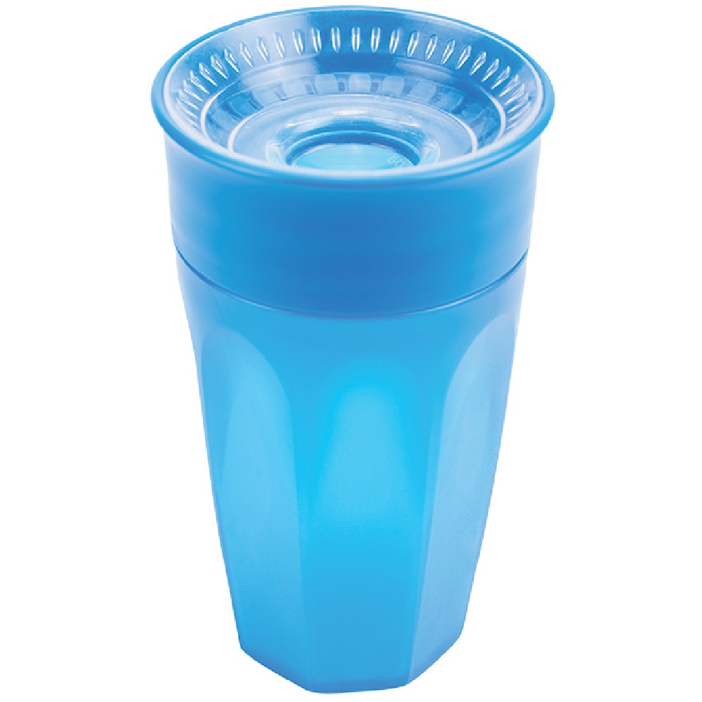 Dr.Brown's Κύπελλο Cheers 360° χωρίς Λαβές 9m+ Μπλε, 300ml