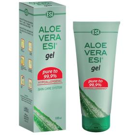 Esi Aloe Vera Gel Pure to 99,9%, Υποαλλεργικό Ενυδατικό Τζελ Αλόης για Ανακούφιση από εγκαύματα, 100ml