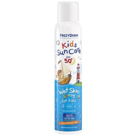 Frezyderm Παιδικό Αντηλιακό Σπρέι, Kids Sun Care SPF 50+, Wet Skin Spray, 200ml.