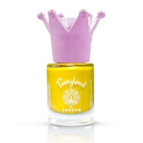 Garden Fairyland Nail Polish Yellow Jiny, Παιδικό βερνίκι νυχιών με άρωμα φράουλα, 7,5ml.