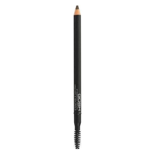 Gosh Eyebrow μολύβι για τα φρύδια με βούρτσα 02 Soft Black 1,2gr.