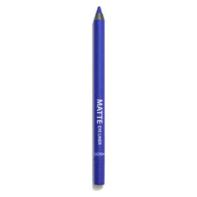 Gosh Matte Waterproof Eye Liner, Αδιάβροχο ματ μολύβι ματιών, 08 Crazy Blue, 1,2 gr.