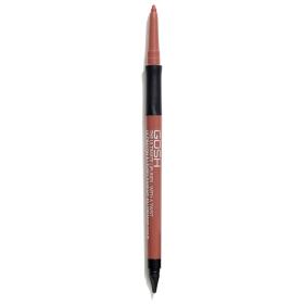 Gosh The Ultimate Lip Liner With A Twist 01 Nougat Crisp, Αδιάβροχο μολύβι χειλιών για ματ αποτέλεσμα, 0,35gr.