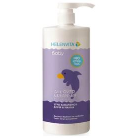 Helenvita Baby All Over Cleanser Perfume Talc 1lt 30ml.