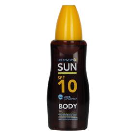 Helenvita sun tanning booster body oil spf10, 200ml