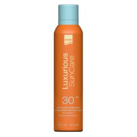Intermed Luxurious Sun Care Antioxidant Sunscreen Invisible Spray SPF30 Aντηλιακό Προσώπου & Σώματος με Βιταμίνη C, 200ml.