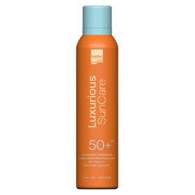Intermed Luxurious SunCare Antioxidant Sunscreen Invisible Spray SPF50+ Aντηλιακό Προσώπου & Σώματος με Βιταμίνη C, 200ml.