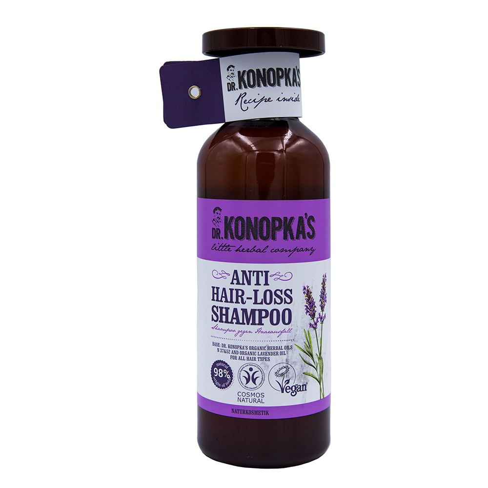 Dr.Konopka's Shampoo anti hair-loss, Σαμπουάν κατά της τριχόπτωσης, για όλους τους τύπους, 500ml.