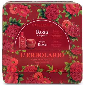 L'erbolario Set Duo Rosa Purpurea Αφρόλουτρο 250ml και Κρεμά σώματος 200ml